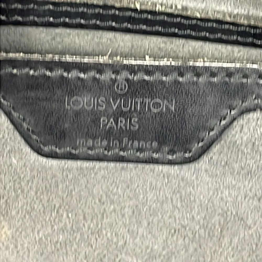 Louis Vuitton Epi Leather Large Gobelins Backpack Black  Noir Travel School